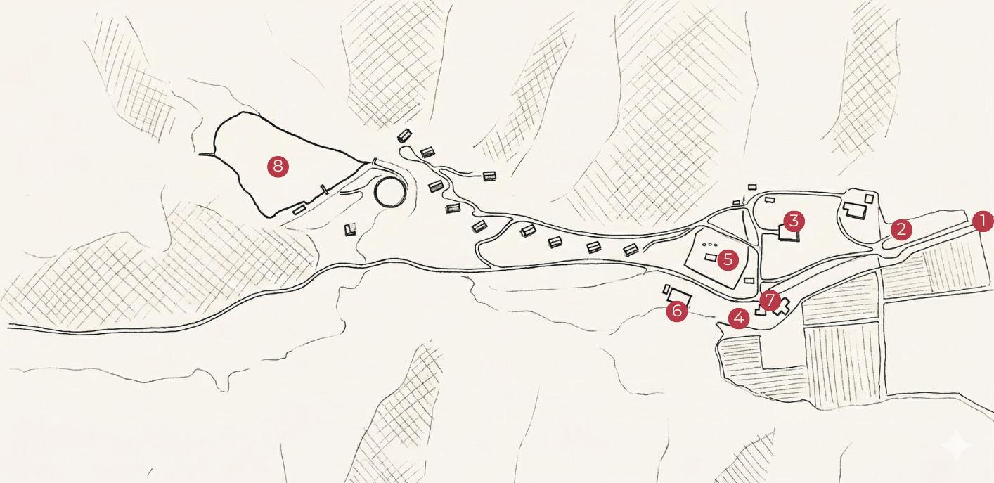 Aerial view of Pat Busch Mountain Reserve